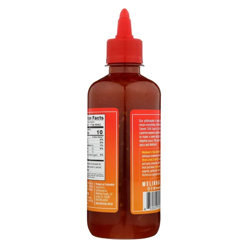 Vista 3 de Melinda's Salsa de chile dulce tailandés, apta para dieta cetogénica, Kosher, 12 onzas (paquete de 6)