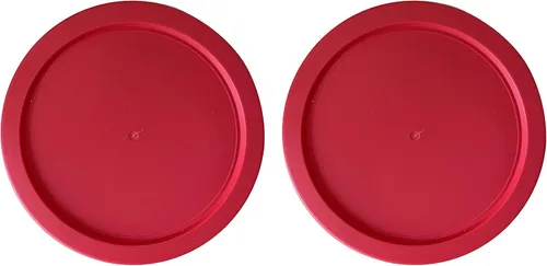Vista 4 de Tapas de repuesto para recipientes de vidrio Pyrex para almacenamiento de alimentos de 4 tazas, tapas redondas de plástico de 6 pulgadas que se