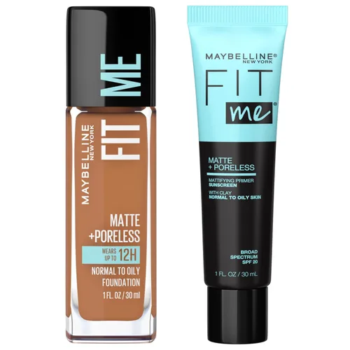Vista 11 de Maybelline Fit Me Matte + Poreless Primer Facial Matificante de Maquillaje con Protector Solar, Amplio Espectro SPF 20, 16HR de Duración, Control