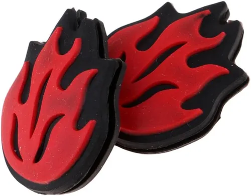 Vista 7 de SM SunniMix 4 pares de raquetas de tenis, amortiguadores de vibraciones, amortiguadores a prueba de golpes, piezas de repuesto, accesorios 4 pares #1