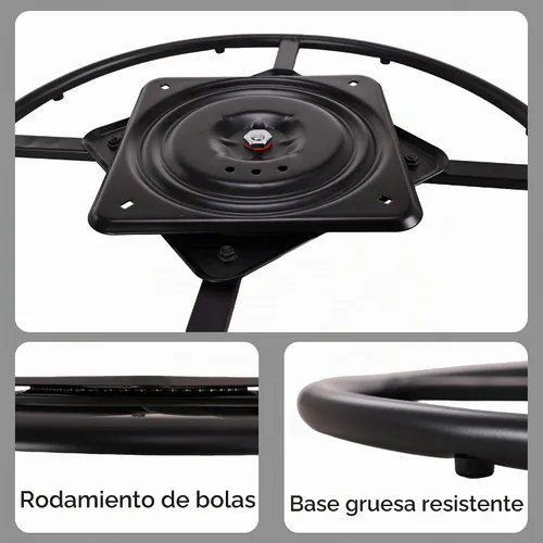Vista 8 de Kit de conversión de base giratoria para silla reclinable de 24 pulgadas