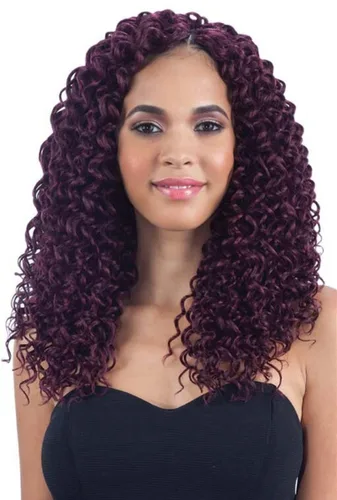 Vista 9 de 2x trenzas sintéticas rizadas FreeTress, cabello en tirabuzones, Paquete de 1