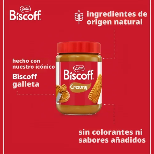 Vista 5 de Lotus Biscoff - Tarro de 3.5 lbs - Original caramelizado para untar suave