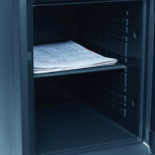 Vista 5 de Caja fuerte Honeywell, resistente al fuego, impermeable, con cerradura de combinación, 2087F, 0 volts