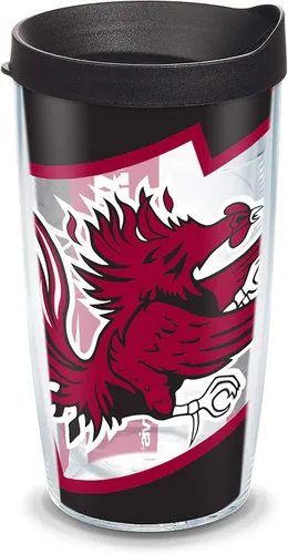 Vista 86 de Vaso térmico con tapa, marca Tervis, Idaho Univ, Transparente