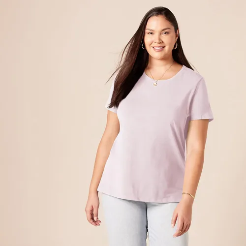 Vista 335 de Amazon Essentials Women's Regular-Fit Short-Sleeve Crewneck T-Shirt
