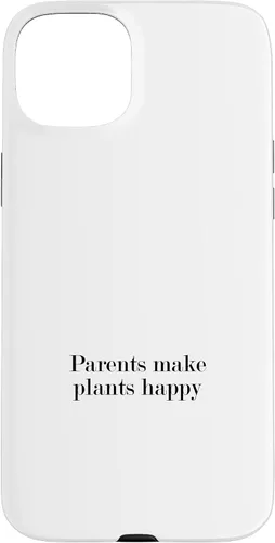 Vista 9 de iPhone XR Parents make plants happy Case