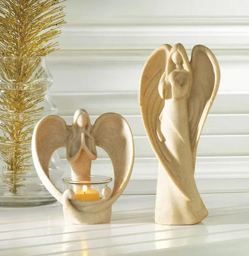 Vista 7 de Desierto Figura decorativa de ángel