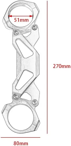 Vista 3 de Motocicleta Horquilla Suspensión Amortiguador Equilibrio Soporte Estabilizador Palanca para Kawasaki Z900 2017 - 2020 Accesorios (negro)