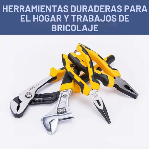 Vista 4 de DELI Juego de herramientas para el hogar de 355 piezas, kit de herramientas de reparación para el hogar con bolsa de herramientas de almacenamiento