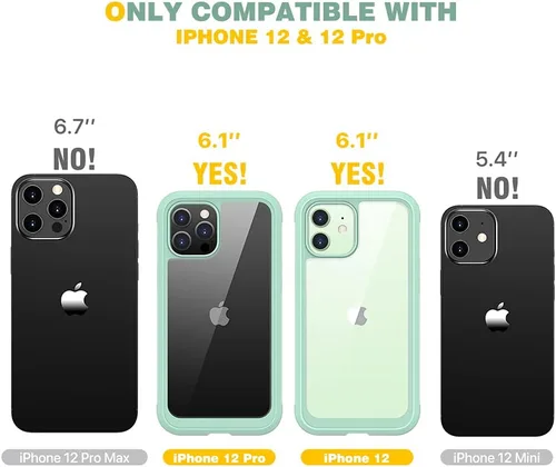 Vista 613 de DIACLARA - Funda transparente compatible con iPhone XR 6.1 pulgadas 2018