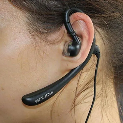 Vista 3 de Auriculares mono con cable con micrófono compatible con Motorola Moto Z4, auriculares de 0.138 in con micrófono manos libres para Moto Z4