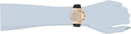 Vista 2 de TechnoMarine Reloj negro TM 119020 para mujer (1.575 in, oro rosa), Oro Rosa, Reloj