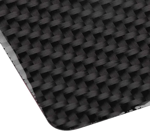 Vista 8 de Acouto Marco de orificio para llave, fibra de carbono, interior de coche, cubierta de marco, ajuste de accesorio automático, reemplazo