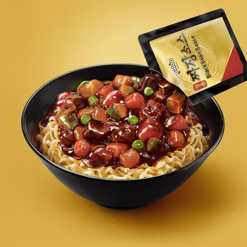 Vista 5 de Paldo Jjajang Ramen, 7.05 onzas (paquete de 4)