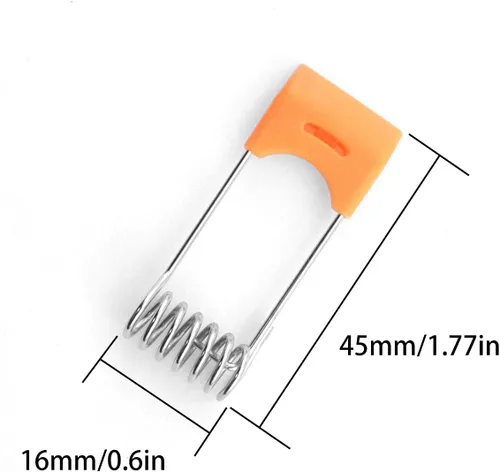 Vista 2 de 10 unids diodo emisor de luz Downlight panel lámpara resorte clip LED empotrado accesorios de iluminación para lámpara de techo