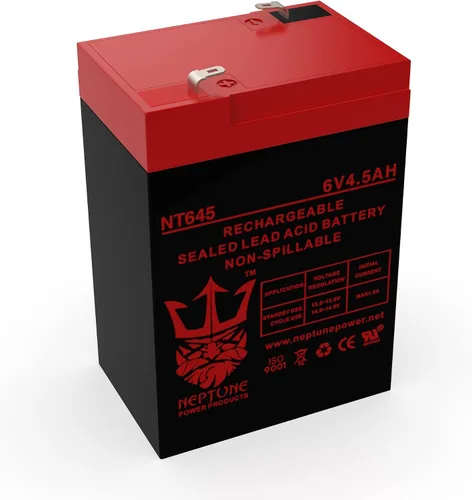 Vista 4 de Neptune Replacement Ride-On Toy Battery for Peg Perego John Deere Farm Animals HAY Ride (IGED1065) 6V 4.5Ah SLA