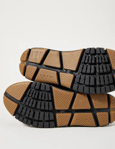 Vista 8 de Geox Botas Chukka para niño, Marrón, 10.5 Little Kid