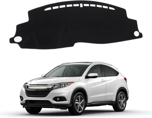 Vista 53 de KUST Funda negra para salpicadero compatible con Tesla Modelo Y Modelo 3 2017-2023, accesorios para el modelo Y Modelo 3, tapete antideslizante
