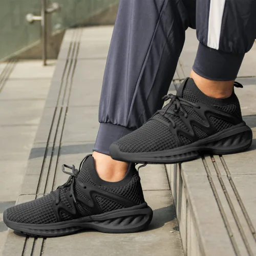 Vista 2 de Pujcs Zapatos para Mujeres Zapatos de Tenis Ligeros Zapatos de Gimnasio Antideslizantes para Entrenamiento Zapatos de Malla Transpirable