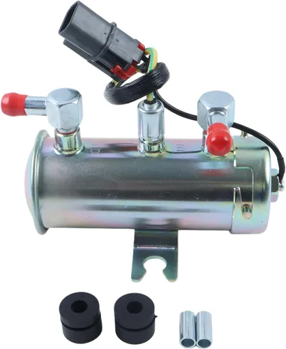 Vista 7 de Bomba de combustible universal eléctrica O-EP028 de gasolina de 24 V apta para faceta de plata estilo tractor barco