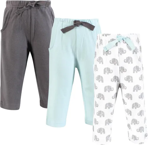 Vista 44 de Hudson Baby - Pantalones y leggings unisex de algodón para bebé 2-Rosa Negro