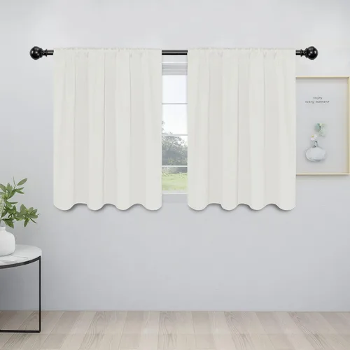 Vista 97 de Easy-Going - Cortinas opacas con bolsillo para varilla para dormitorio, cortinas de ventana para oscurecer la habitación para sala de estar