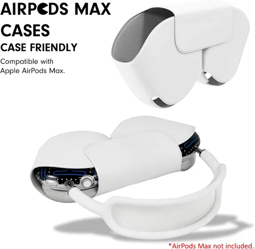 Vista 8 de Sonix Funda Protectora para Auriculares AirPods Max - Elegantes Cubiertas de Orejas de Carcasa Dura de TPU PAC-Man