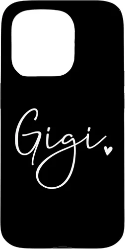Vista 14 de Gigi Heart Graphic Grandma - Carcasa para iPhone 16