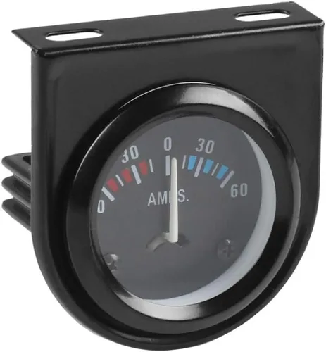 Vista 3 de ESUPPORT - Kit de medidor de amplificador de puntero para coche universal, 2" (52mm), con indicador de luz LED blanca, pantalla de visualización