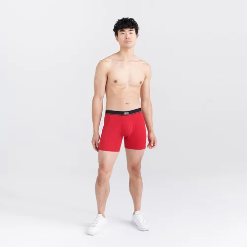 Vista 3 de SAXX - Ropa interior para hombre, algodón elástico sin parar con soporte de bolsa integrado, ropa interior para hombre