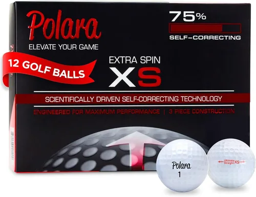 Vista 9 de Polara Self-Correcting Golf Balls – High-Performance Golf Balls with Soft Feel, Anti-Slice & Hook Correction, Exceeds USGA Limits, Dimple Design for