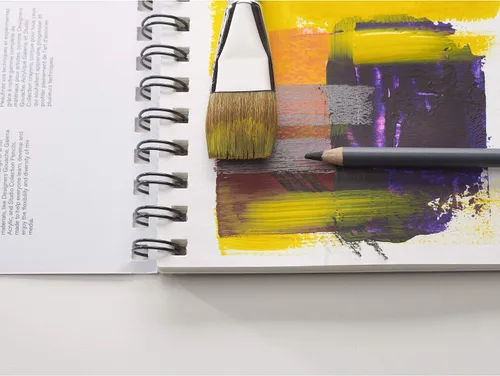 Vista 3 de Winsor & Newton Bloc de medios mixtos profesional, 7" x 10", 30 hojas, 250gsm, blanco
