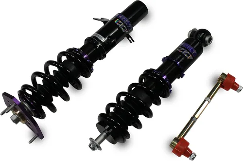 Vista 100 de Amortiguadores de Bobina D2 Racing RS Ajustables en 36 Maneras para Jaguar S-Type 2000-2008