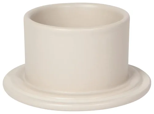 Vista 8 de Now Designs Mantequilla de gres de estilo francés para mostrador, natural mate