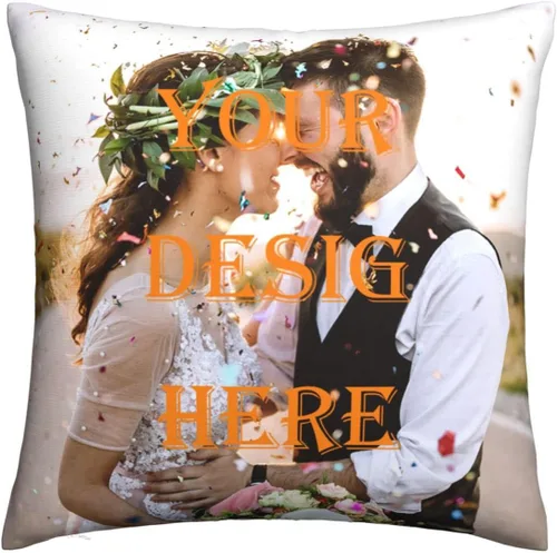Vista 14 de FCQIANKM Funda de almohada personalizada, funda de almohada con foto personalizada con texto de imagen, funda de almohada personalizada, regalos