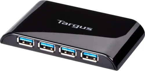 Vista 8 de Targus Concentrador USB 2.0 de 4 puertos, color negro, compatible con PC y Mac, elegante y apto para viajes (ACH114US)
