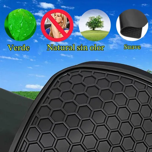 Vista 2 de Alfombrillas de suelo de coche personalizadas para Volvo S60 2011-2018 (no modelos Inscription) y V60 2015-2018, alfombrillas protectoras