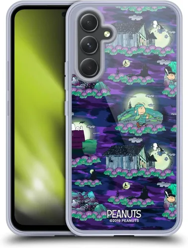 Vista 145 de Head Case Designs Funda de gel Spooktacular con licencia oficial de Peanuts Linus y Snoopy [protección de grado militar] compatible con Google Pixel