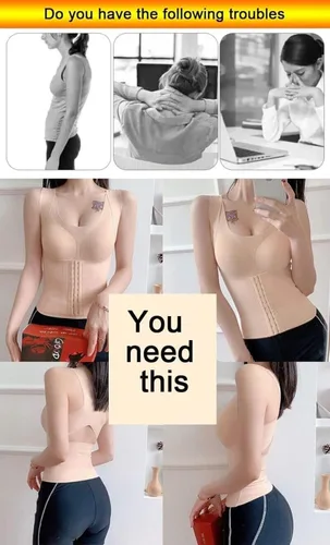 Vista 6 de NAMINA 4-in-1 Women Reducing Girdle Posture Corrector Bra Snatch Bra