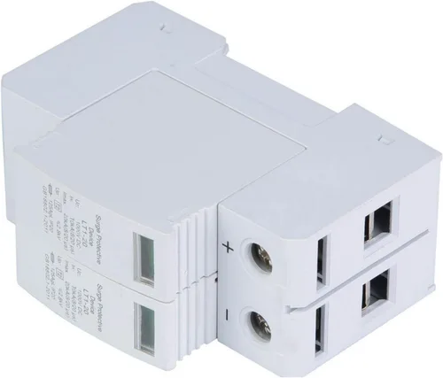 Vista 6 de Pararrayos de baja tensión del protector fotovoltaico de DC del dispositivo de protección 2P (20KA)