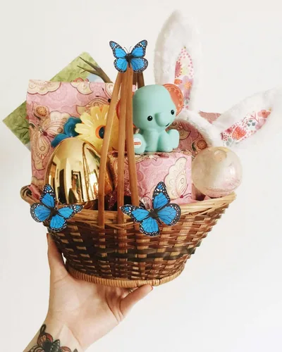 Vista 7 de Calcomanías de pared de mariposa monarca para el hogar, calcomanías de mariposa 3D, calcomanías de pared de árbol para pasteles y cupcakes