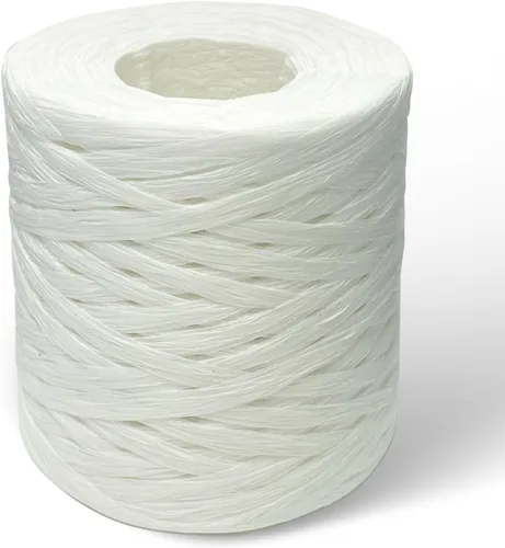 Vista 8 de Cinta de papel de rafia de 218 yardas para manualidades, 1/4 pulgadas por 218 yardas