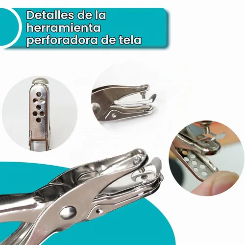 Vista 7 de Kit de 324 broches de presión de lona de acero inoxidable con herramienta de ajuste de grado marino, cubierta de botón, accesorios de cierre