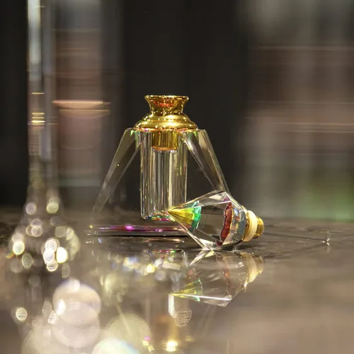 Vista 8 de Minibotellas de perfume egipcias rellenables de 3 ml, H&D