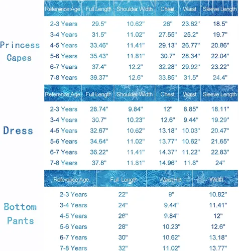 Vista 6 de YOJOJOCO Disfraces de princesa para niñas, vestidos y accesorios de princesa