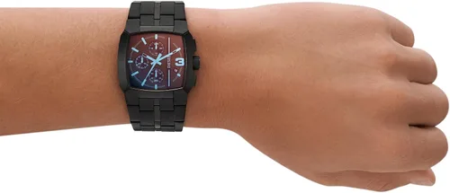 Vista 5 de Diesel Reloj Cliffhanger de cuarzo de acero inoxidable para todo género