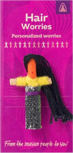 Vista 5 de Muñecos preocupados de Guatemala – Preocupaciones personalizadas – Hecho a mano por artesanos mayas (preocupaciones frías)