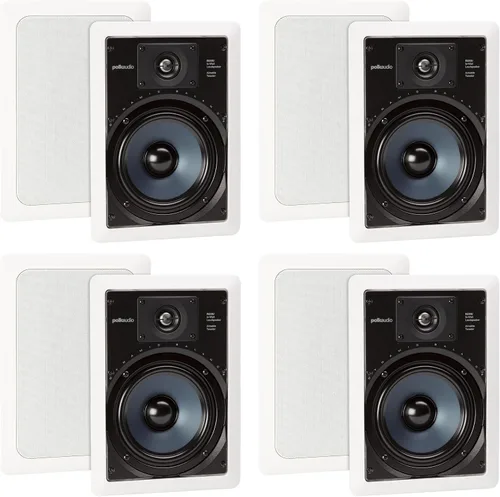 Vista 21 de Polk Audio RC55i altavoz de pared de dos vías (dos unidades, color blanco) Blanco
