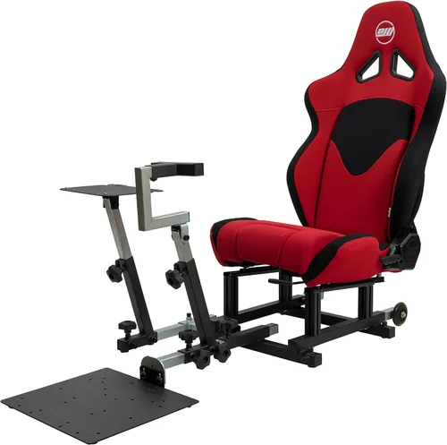 Vista 5 de SimFab Add-on Mounting Bracket Kit Compatible With Thrustmaster TCA Yoke And Throttle Boeing Edition (Yoke, Throttle And Rudder Pedals Bracket Kit)